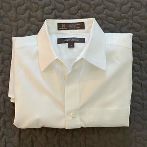 Nordstrom Boys size 8 white dress shirt